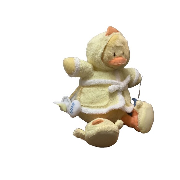 Baby Gund Duck Plush Stuffed Animal~Little Quack-Ups~Bath Robe/Rattle/Mirror NEW - Picture 3 of 5